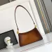 Prada Cleo Shoulder Bag (4 Colors) – Brown/Navy/Black/White Saffiano Leather with Gold-Tone Chain Strap #B59172