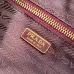 Prada Galleria Soft Shoulder Bag (2 Colors) – Burgundy/Black Leather with Gold-Tone Triangle Logo & Convertible Strap #B59176