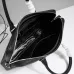 Prada Hammered leather satchel - Black - Men size:38×29×6cm #B53492