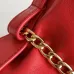 Prada Re-Edition Bucket Bag (4 Colors) – Red/Black/White/Brown Fabric with Gold-Tone Chain & Triangle Logo #B59173