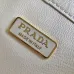 Prada Re-Edition Bucket Bag (4 Colors) – Red/Black/White/Brown Fabric with Gold-Tone Chain & Triangle Logo #B59173