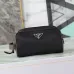 Prada Re-Nylon Pouch with Leather Trim 22x12.5x11cm #B63861