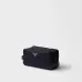 Prada Re-Nylon Pouch with Leather Trim 22x12.5x11cm #B63861