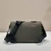 Coffee Prada Brique Saffiano leather bag size:28×17.5×10cm #B53491