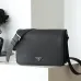 Prada Textured Leather Messenger Bag size:32×23×11cm #B53874