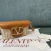 Valentino Loco VLOGO Flap Straw Shoulder Bag size:21×10×6cm #B53846