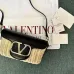 Valentino Loco VLOGO Flap Straw Shoulder Bag size:21×10×6cm #B53846