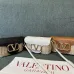 Valentino Loco VLOGO Flap Straw Shoulder Bag size:21×10×6cm #B53846