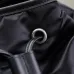 Yves Saint Laurent Black Nylon Drawstring Backpack With Leather Accents And Functional Design size:31×49×25 #B54268