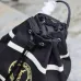 Yves Saint Laurent Rive Gauche Embroidered Drawstring Backpack With Contrast Stripes size:31×49×25 #B54269