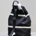 Yves Saint Laurent Rive Gauche Embroidered Drawstring Backpack With Contrast Stripes size:31×49×25 #B54269