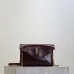SAINT LAURENT Cassandre Envelope Chain Pouch – Hot Wine Lambskin Leather with Gold YSL Logo #B58752