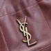 Saint Laurent 833948 Jamie 4.3 Large POCHON Bucket Bag - Burgundy Lambskin with Chain Strap #B59503