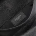 Saint Laurent Black Leather City Backpack with Metal Plaque Detail #B54561