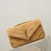 YSL LouLou Quilted Suede Shoulder Bag, 29 x 17 x 8 cm #B63191