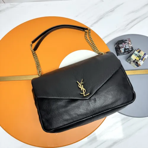 YSL Saint Laurent Calypso Leather Shoulder Bag #B50889