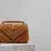 YSL Saint Laurent College Medium Studded Suede Crossbody size:24×17×6cm #B53688