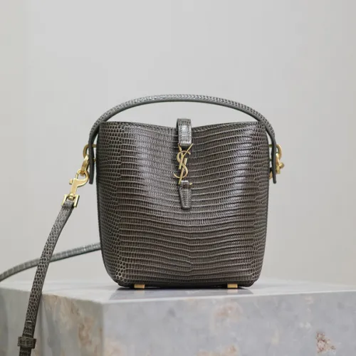 YSL Saint Laurent Le 37 Mini YSL Bucket Bag size:15×13×6cm #B53651