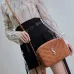YSL Saint Laurent Lou suede camera bag brown size:23×16×6cm #B53689