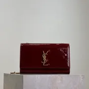 YSL Saint Laurent Small Leather Kate Cross-Body Bag #B50217