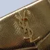 YSL Uptown Gold Snakeskin Clutch, 27 x 16 x 2 cm #B63194