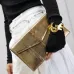 YSL Uptown Gold Snakeskin Clutch, 27 x 16 x 2 cm #B63194