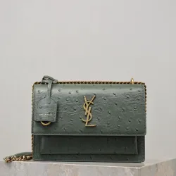 YSL Uptown Gold Snakeskin Clutch, 27 x 16 x 2 cm #B63196 YSL Uptown Gold Snakeskin Clutch, 27 x 16 x 2 cm #B63196