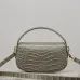 YSL VOLTAIRE Crocodile-Embossed Handbag, 24 x 15 x 5 cm #B63193