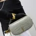 YSL VOLTAIRE Crocodile-Embossed Handbag, 24 x 15 x 5 cm #B63193