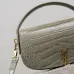 YSL VOLTAIRE Crocodile-Embossed Handbag, 24 x 15 x 5 cm #B63193