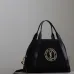Yves Saint Laurent Rive Gauche Embroidered Top - Handle Bag With Leather Accents size:42×32×18cm #B54270