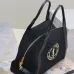Yves Saint Laurent Rive Gauche Embroidered Top - Handle Bag With Leather Accents size:42×32×18cm #B54270