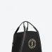 Yves Saint Laurent Rive Gauche Embroidered Top - Handle Bag With Leather Accents size:42×32×18cm #B54270