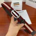 BALLY AAA+ belts Luxury Leather Belts Smooth Buckle Designer Belt width:3.4cm #B53960