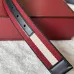 BALLY AAA+ belts Luxury Leather Belts Smooth Buckle Designer Belt width:3.5cm #B53962