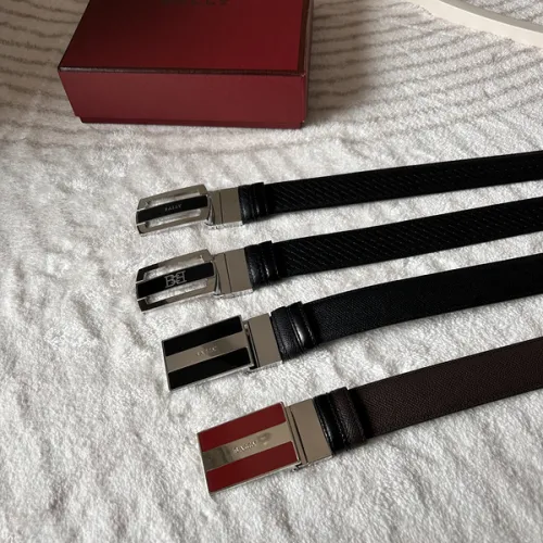 BALLY AAA+ belts Luxury Leather Belts Smooth Buckle Designer Belt width:3.5cm #B53963