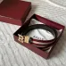BALLY AAA+ belts Luxury Leather Belts Smooth Buckle Designer Belt width:3.5cm #B53964