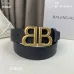 Balenciaga W3.8cm AAA+ Leather Belts #999930811