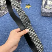 Dior AAA+ Leather belts Wide 3.5cm #B33360