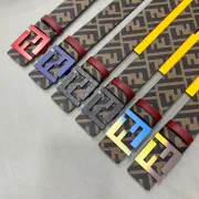 Fendi AAA+ Belts Cuoio Romano Width:4.0cm #B48333
