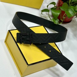 Fendi AAA+ Leather Belts Wide 4cm #B33381