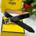 Fendi AAA+ Leather Belts Wide 4cm #B33382