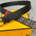 Fendi AAA+ Leather Belts Wide 4cm #B33384
