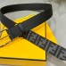 Fendi AAA+ Leather Belts Wide 4cm #B33384