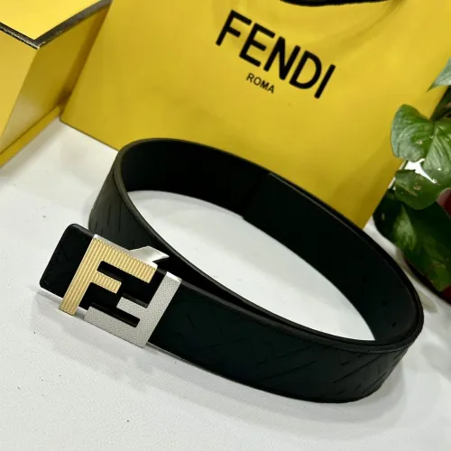 Fendi AAA+ Leather Belts Wide 4cm #B33385