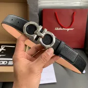 Ferragamo AAA+ Leather Belts Wide 3.5cm #B33374