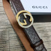 Gucci AAA+ Leather Belts W4cm #9129919