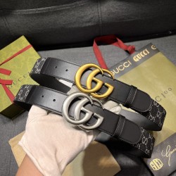 Gucci AAA+ Leather Belts for Men Wide 4.0cm #B33203