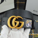 Men's Gucci AAA+ Leather Belts 3.5cm #9124224