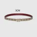 Women's Gucci AAA+ Belts Reversible GG Marmont thin belt #B52373